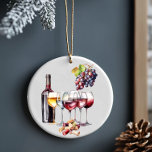 Décoration En Céramique Vignoble de vignes<br><div class="desc">Cette conception peut être personnalisée en choisissant l'option Modifier la conception. Vous pouvez également transférer sur d'autres objets. Contactez-moi à l'adresse colorflowcreations@gmail.com ou utilisez l'option conversation en haut de la page si vous souhaitez avoir cette conception sur un autre produit ou avez besoin d'aide. Voir d'autres de mes dessins ou...</div>