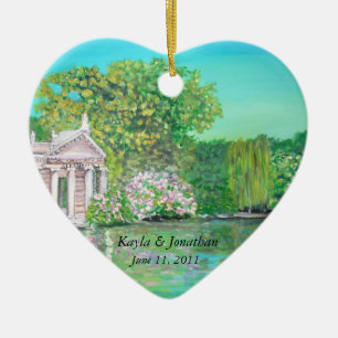 Décoration En Céramique Villa Borghese, épousant l'ornement