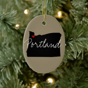 Décoration En Céramique Ville d'Oregon