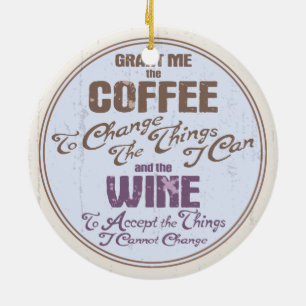 Décoration En Céramique Vin III de sérénité