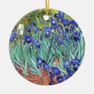 Décoration En Céramique Vincent van Gogh 1889 iris