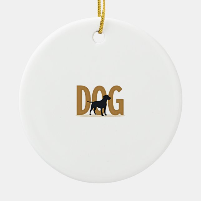 Décoration En Céramique Vintage Fitness Lifestyle Husky Workout Dog Cartoo (Devant)