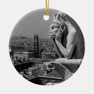Décoration En Céramique Vintage France Paris Notre Dame
