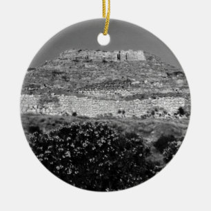 Décoration En Céramique Vintage Greece Athens Mycenae acropolis overview