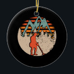 Décoration En Céramique Vintage Sondeln Metal Detectorist<br><div class="desc">Are you a metal detector detectorist and metal detectorist? Do you like to go for walks in the forest,  Germany or on the beach? Then this design is the perfect accessory.</div>