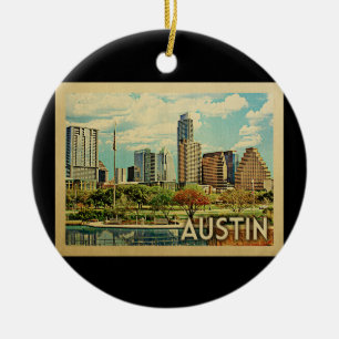 Décoration En Céramique Vintage voyage d'Austin le Texas