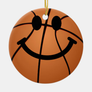 Décoration En Céramique Visage de basket-ball