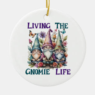 Décoration En Céramique Vivre la vie de gnome