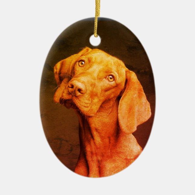 Décoration En Céramique Vizsla (Devant)
