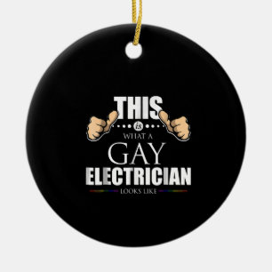 Décoration En Céramique Voici À Quoi Ressemble Un Électricien Gay