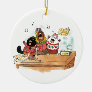 Décoration En Céramique Voici l'ornement d'un jeune enfant