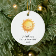 Voici venir le fils Bébé premier Noël