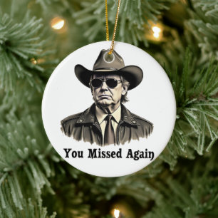 Décoration En Céramique Vous avez manqué une nouvelle élection de Cowboy T