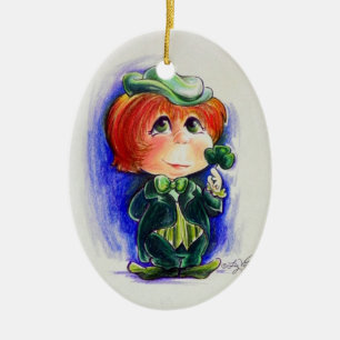 Décoration En Céramique Vous Faites Sourire Mes Yeux Irlandais ! ! Ornemen