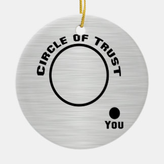 Décoration En Céramique Vous hors du cercle de confiance