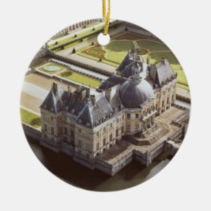 Décoration En Céramique Vue aérienne du château, conçue pour Nicholas