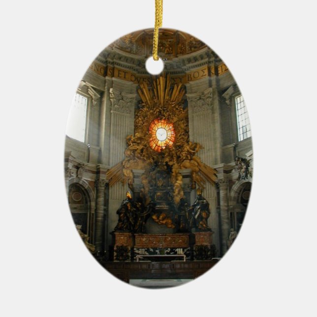 Décoration En Céramique Vues de Vatican (Devant)