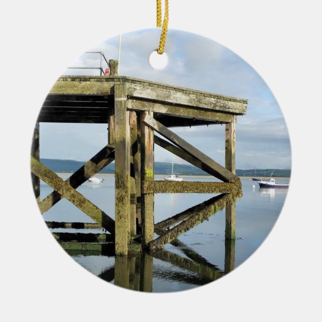 DÉCORATION EN CÉRAMIQUE VUES DES ALLES (Devant)