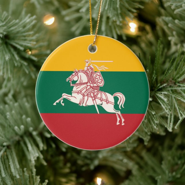 Décoration En Céramique Vytis lituanien (Arbre)