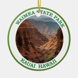 Décoration En Céramique Waimea Canyon State Park, Hawaii