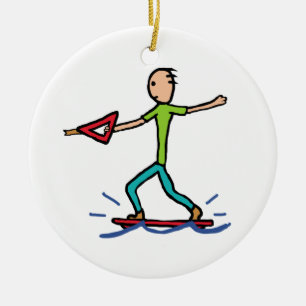 Décoration En Céramique Wakeboard