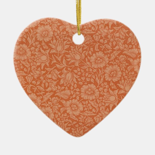 Décoration En Céramique William Morris Mallow Fond d'écran floral (Devant)