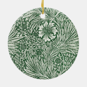 Décoration En Céramique william morris marigold vert floral fleur