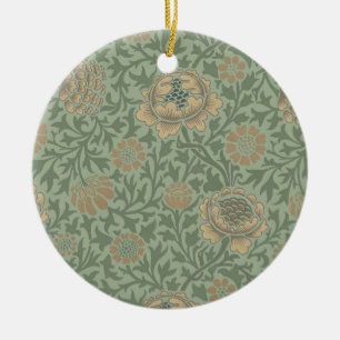 Décoration En Céramique William Morris motif floral Grafton vert sauge