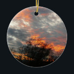 Décoration En Céramique Winter Sunset Nature Paysage Photographie<br><div class="desc">Un soir, j'ai été frappé par la beauté du coucher de soleil près de chez moi. Cette image au coucher du soleil présente le contraste entre le ciel chaud et les arbres cool. Consultez notre magasin pour plus de photos de paysages hivernaux, y compris plus de levers et couchers de...</div>