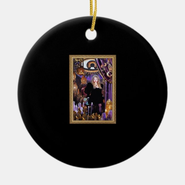 Décoration En Céramique Witchy Whimsigoth Stevie Collage (Devant)