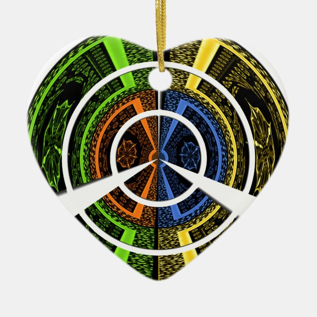 DÉCORATION EN CÉRAMIQUE X (Devant)