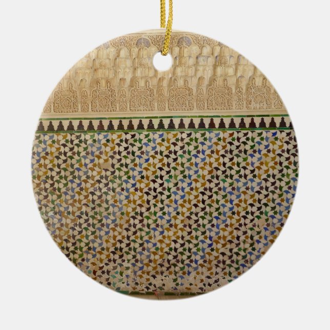 Décoration En Céramique X.ITINERAIRES : Tessellations maures (Devant)