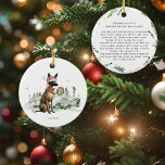 Décoration En Céramique Xoloitzcuintli | Aquarelle mexicaine Chien sans ch<br><div class="desc">Célébrez votre amour pour le Xoloitzcuintli avec ce magnifique Aquarelle mexicain en céramique chien sans cheveux. Doté d'un élégant design peint à la main de l'emblématique Xoloitzcuintli, cet ornement apporte un mélange unique d'héritage mexicain et de joie de vacances à votre arbre de Noël. L'illustration complexe de l'aquarelle montre la...</div>