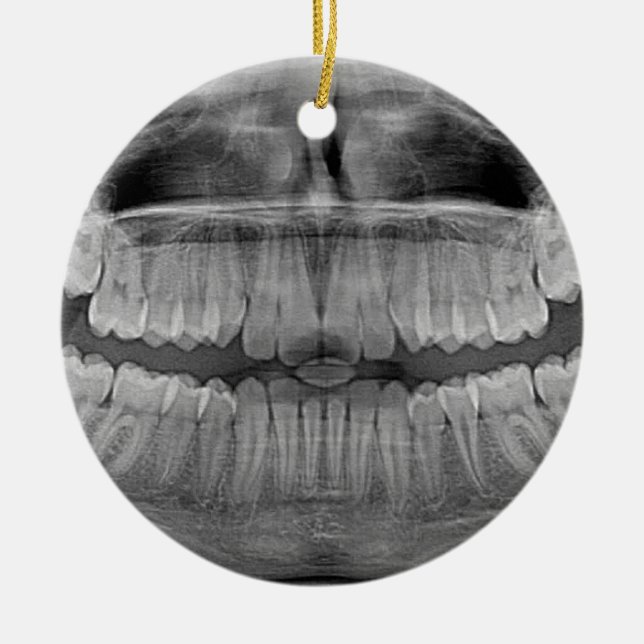Décoration En Céramique Xray Smile (Devant)
