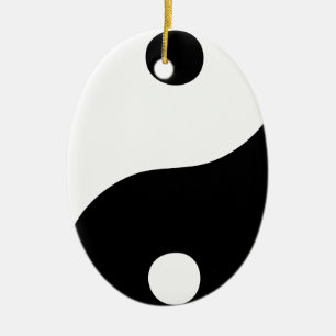 Décoration En Céramique Yin Yang