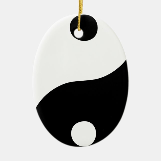 Décoration En Céramique Yin Yang (Devant)