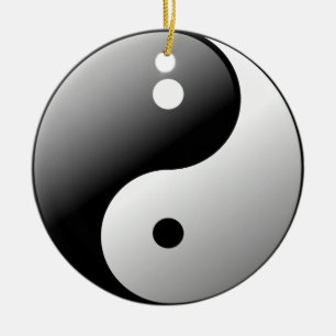 Décoration En Céramique Yin Yang