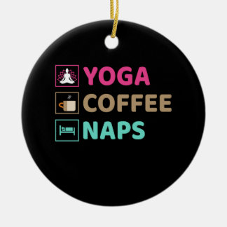 Décoration En Céramique Yoga Lover | Yoga Café Naps