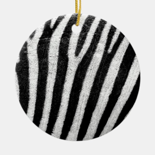 Décoration En Céramique zebra Stripes (Devant)