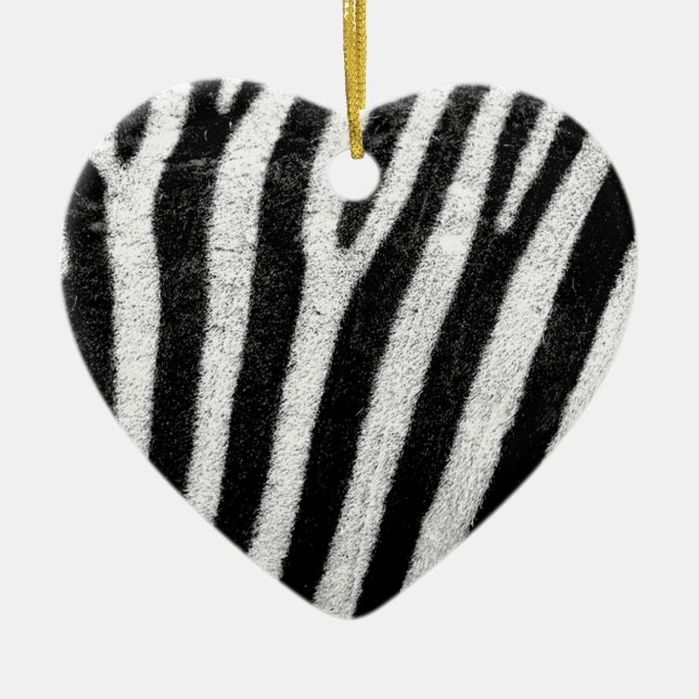 Décoration En Céramique zebra Stripes (Devant)