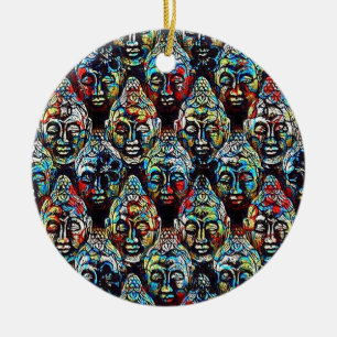 Décoration En Céramique Zen Bouddha