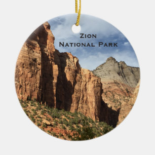 Décoration En Céramique Zion National Park Utah Landcape Ornament