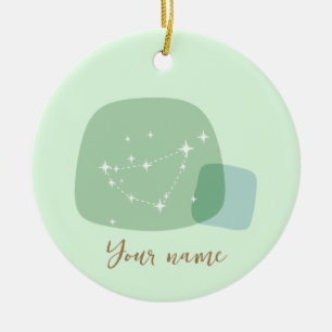 Décoration En Céramique Zodiac Capricorne