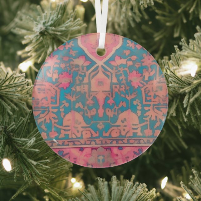 décoration en verre à motif persan (Insitu)