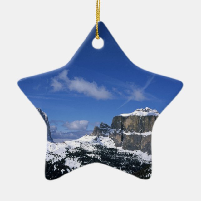 Décoration encadrée de flocon de neige (Devant)