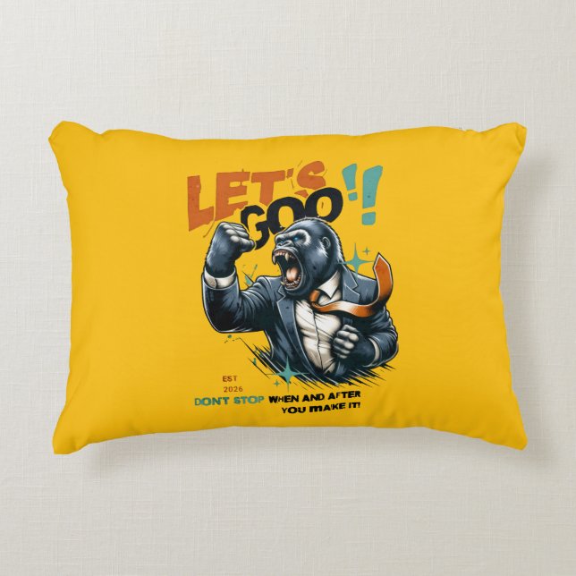 DÉCORATION MAISON ALLONS-Y LEÇONS APPRISES COUSSIN (Devant)