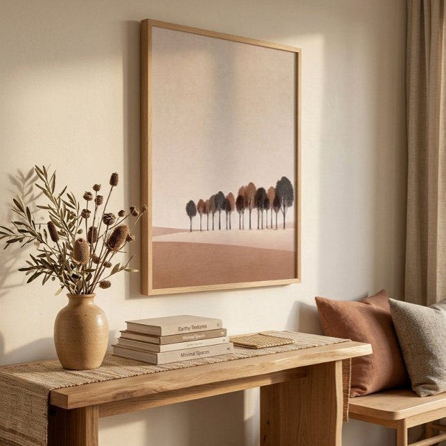 Décoration murale d'arbre minimaliste pour salle d (Créateur téléchargé)
