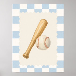 Décoration murale de baseball chambre de garçon