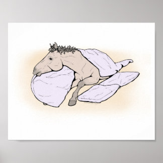 Décoration murale de chambre à thème cheval | Déco
