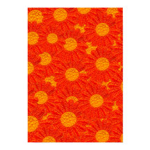 Décoration murale de fleurs au crochet